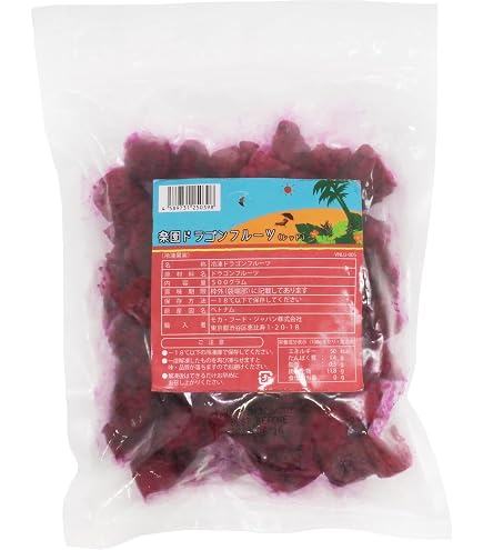 Amazon.co.jp: [冷凍] モカフード 楽園ドラゴンフルーツ（レッド）500g